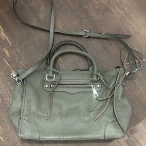 Rebecca Minkoff Olive Green Leather Handbag